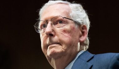 Mitch McConnell admitted to the hospital and "receiving excellent care," spokesperson says