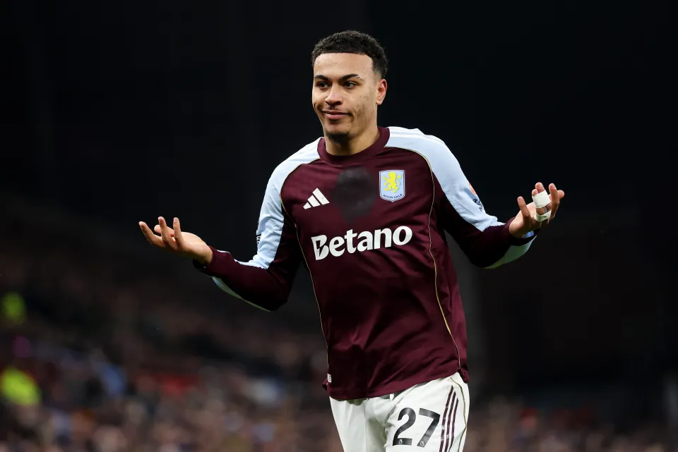 Morgan Rogers for Aston Villa.