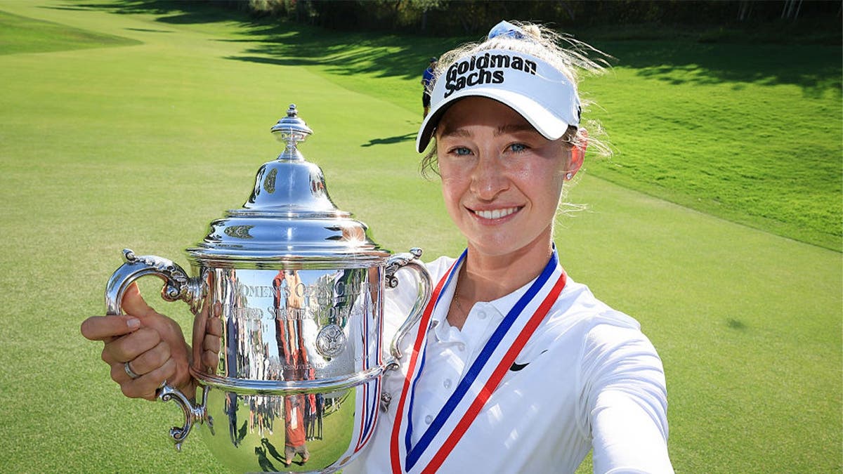 Nelly Korda of the United States
