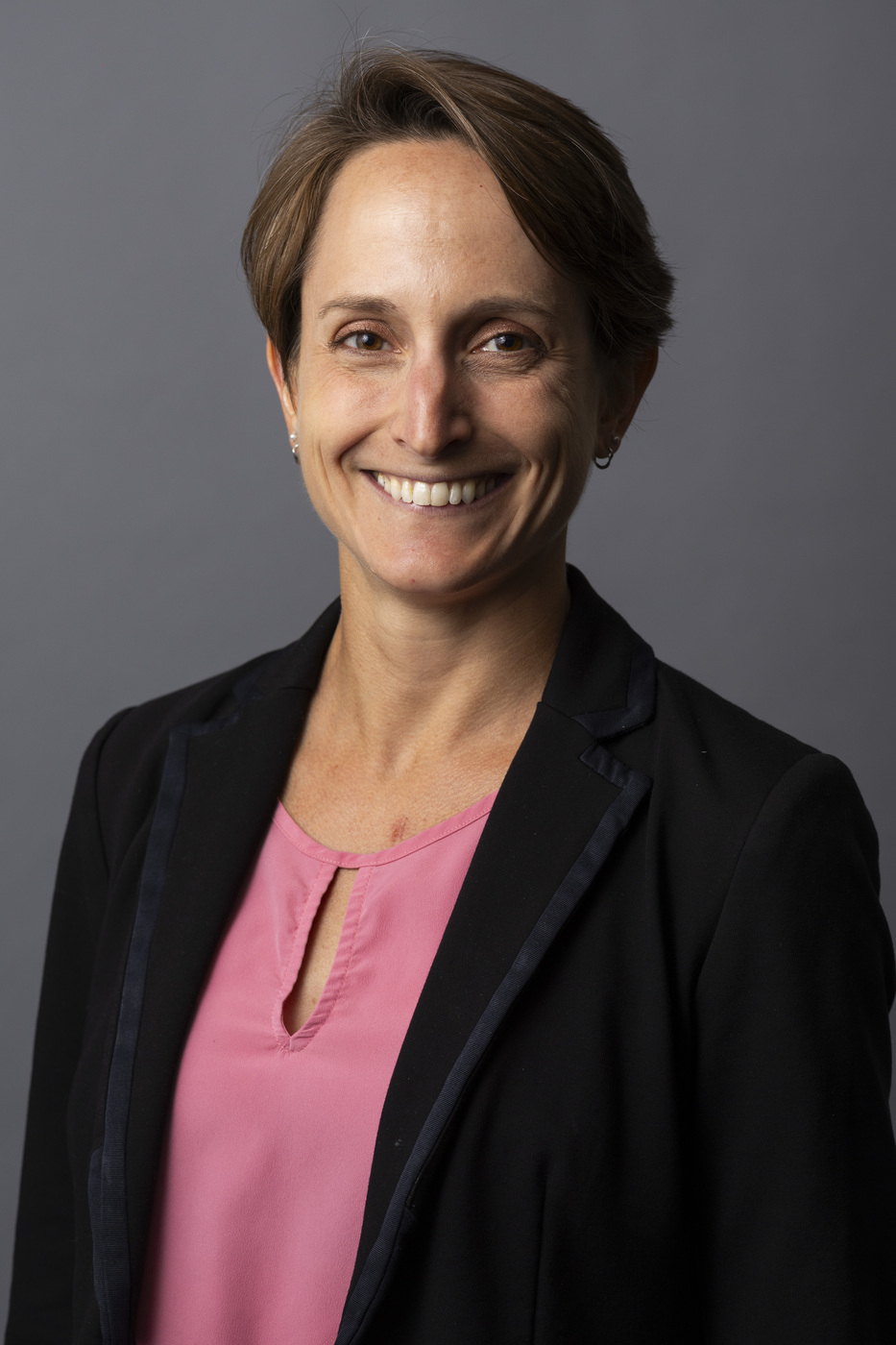 Nancy Varney, College of Engineering, Northeastern University against a gray background.