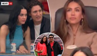 Jessica Alba, Katy Perry among celebrities at Canada-South Africa in World Cup Round of 32