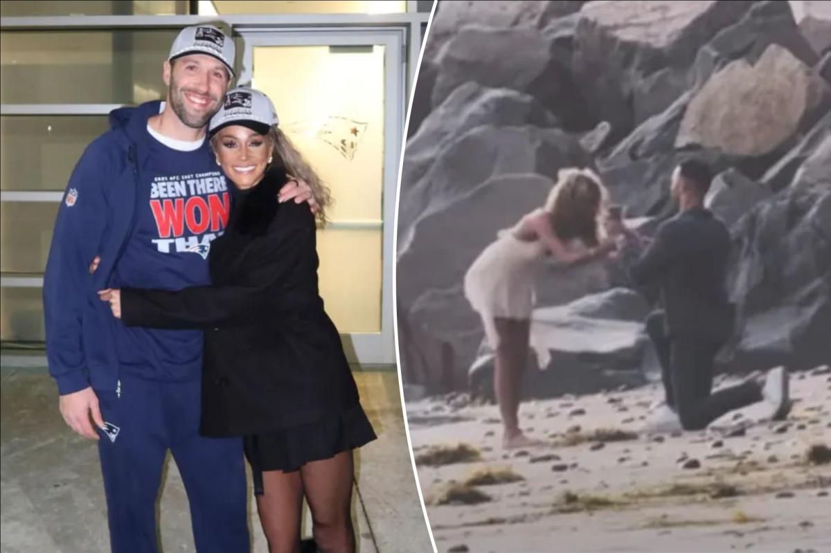 Patriots coach Jeremy Springer gets engaged to NBC Sports' Kayla Burton