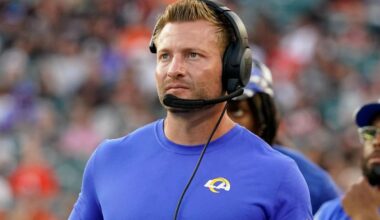 Sean McVay looks shredded during NFL offseason photo