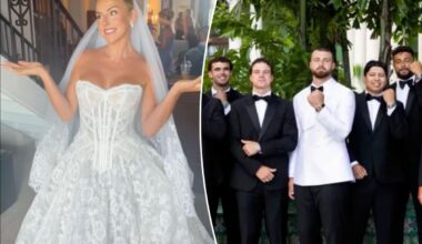 Haley Cavinder, Jake Ferguson wanted guests to 'let loose' at starry wedding