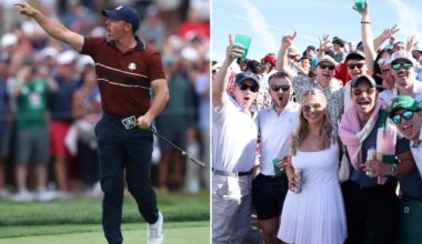Golf tournaments blighted by rise in drunken fans and heckling, making it worse for everyone