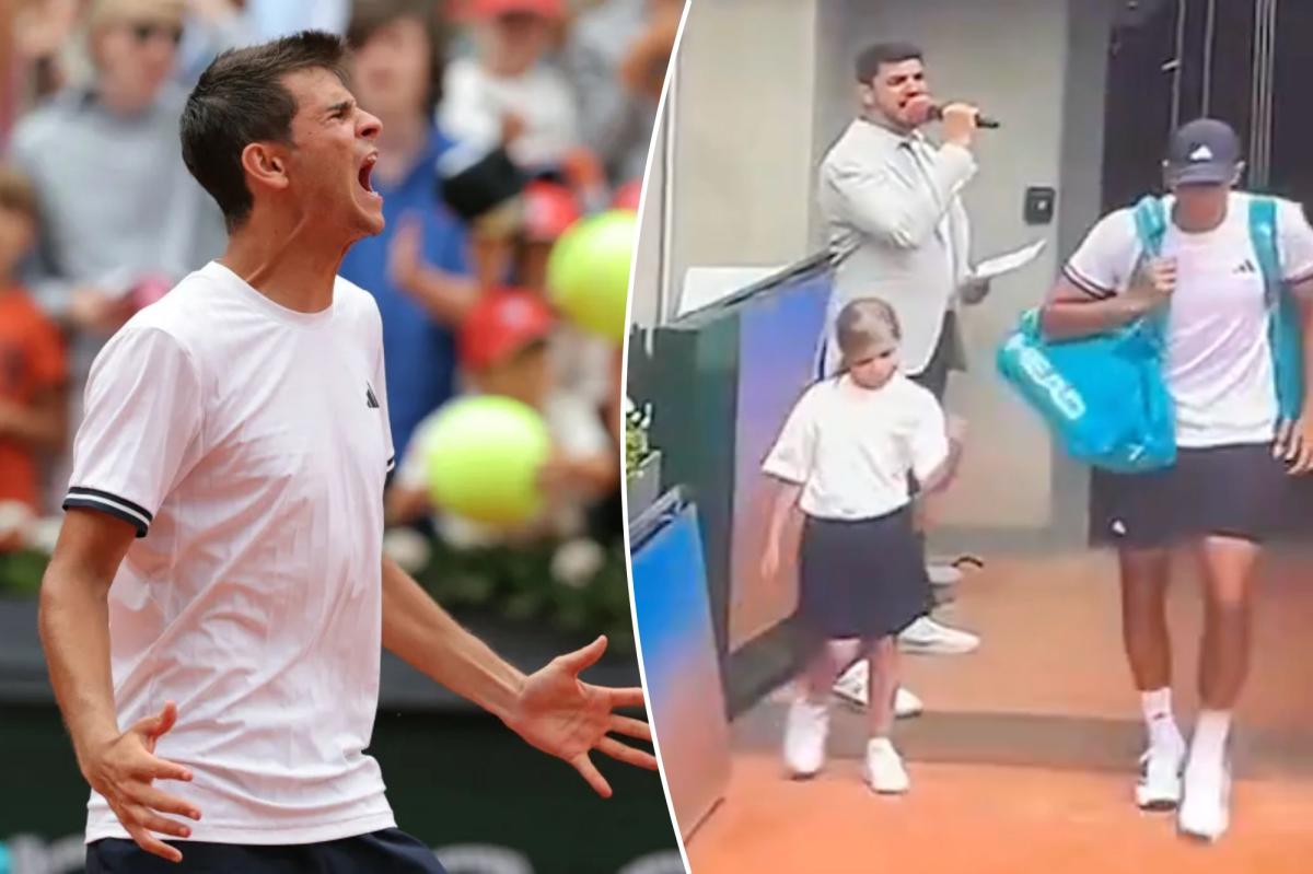 Tennis star Rafael Jodar leaves child mascot hanging in another viral French Open moment