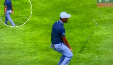 Jon Rahm lets expletive fly in frustrated U.S. Open outburst