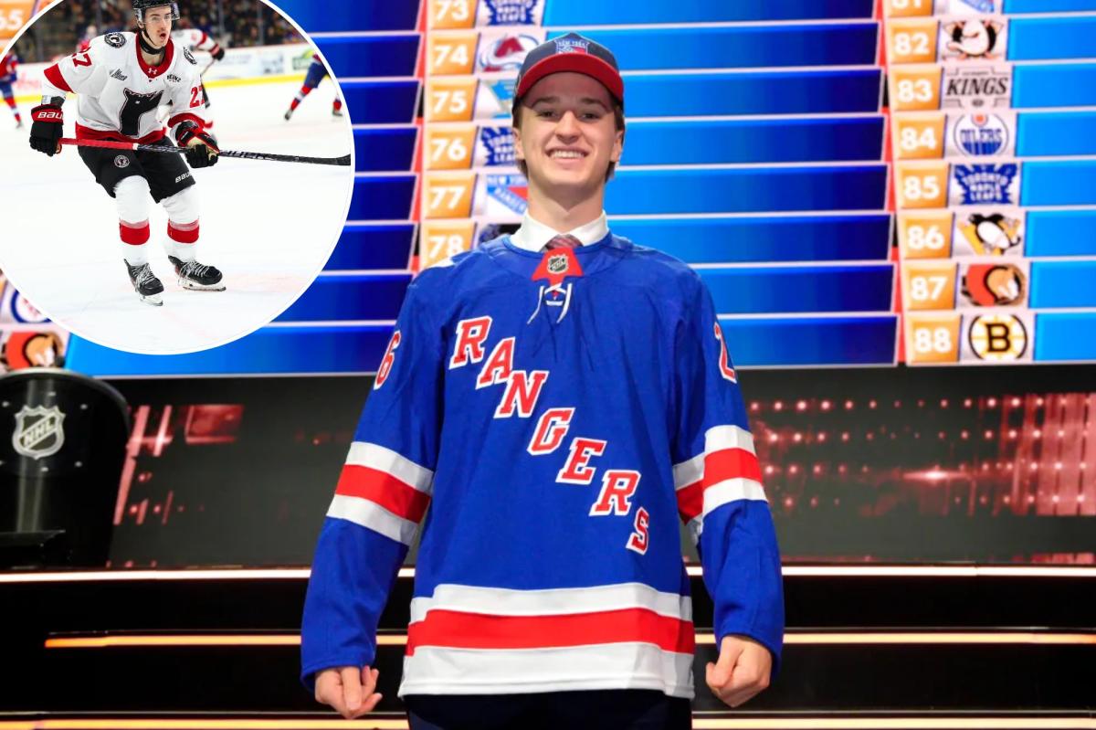 Rangers beef up on blue line on Day 2 of NHL draft