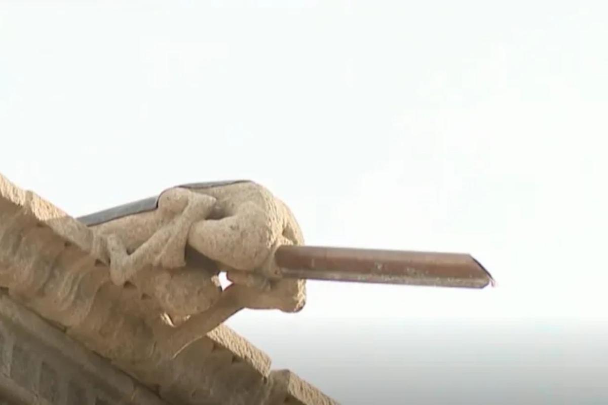 'Sodomized' gargoyle stuns in Spain but it's not what you think