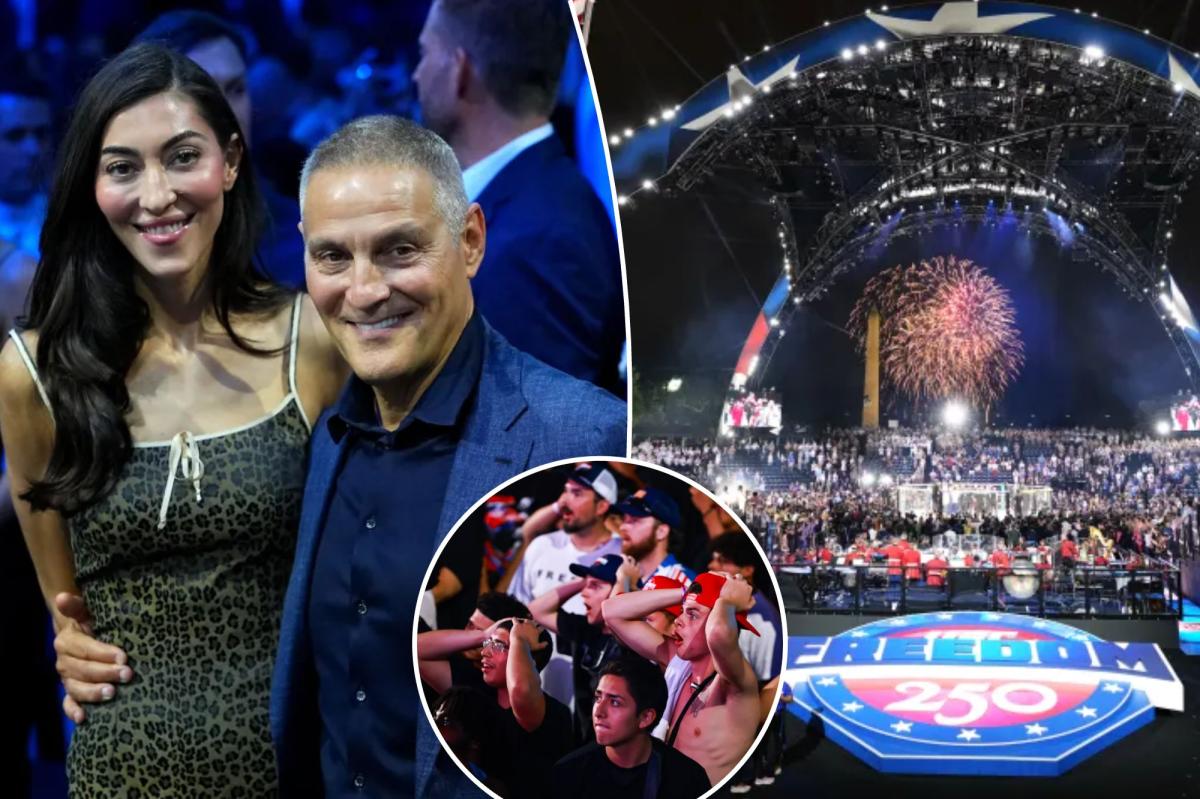 Ari Emanuel joins elite power players for wild 'UFC Freedom 250' event at White House