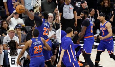 Mitchell Robinson'sdefense makes difference for Knicks in NBA Finals Game 2