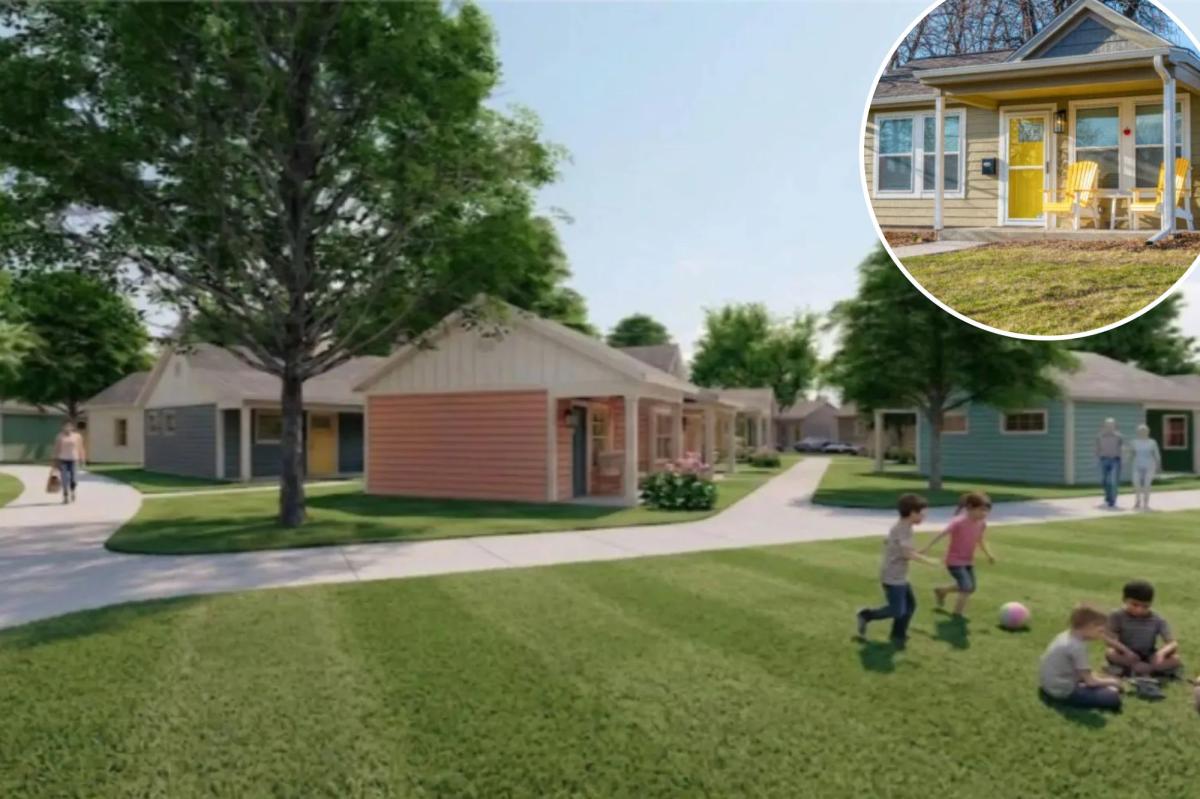 First look at tiny home village where rent starts at $300