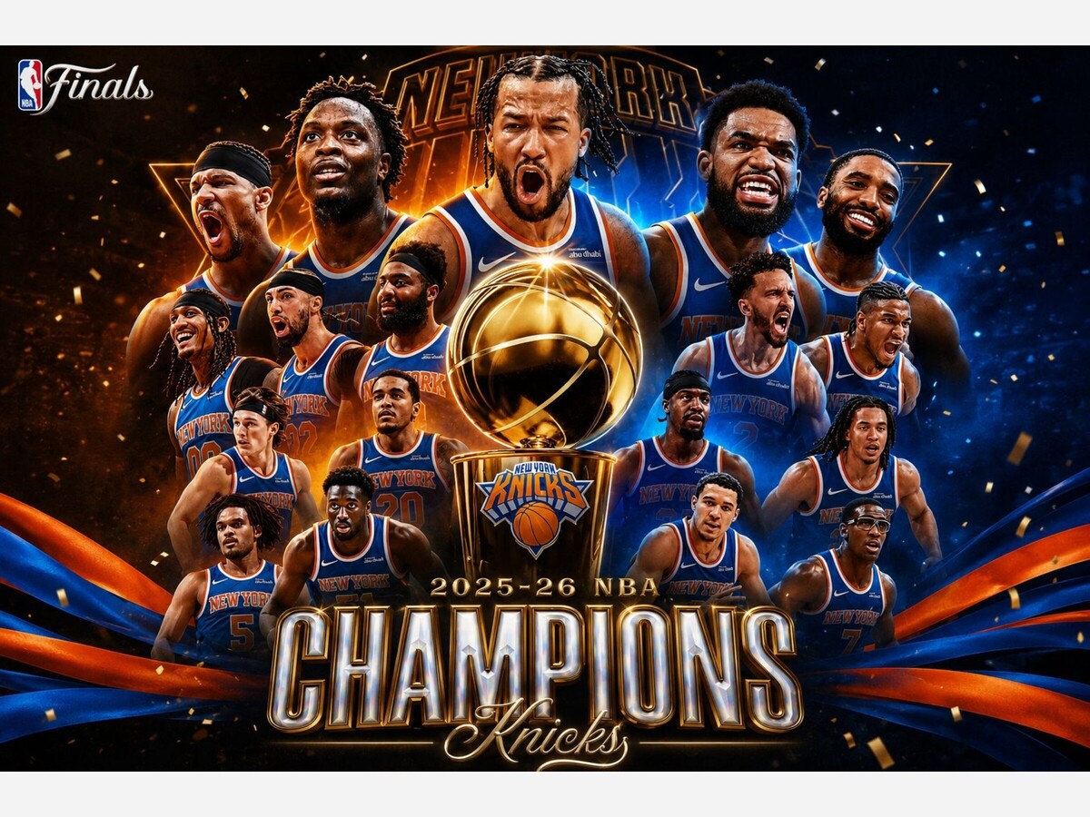 MINNEAPOLIMEDIA BREAKING NEWS | Knicks Rally Behind Jalen Brunson’s 45 Points to Defeat Spurs, Claim First NBA Championship Since 1973