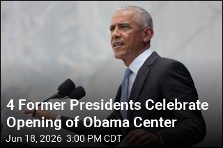 Obama Center Opening Draws Ex-Presidents, Music Legends