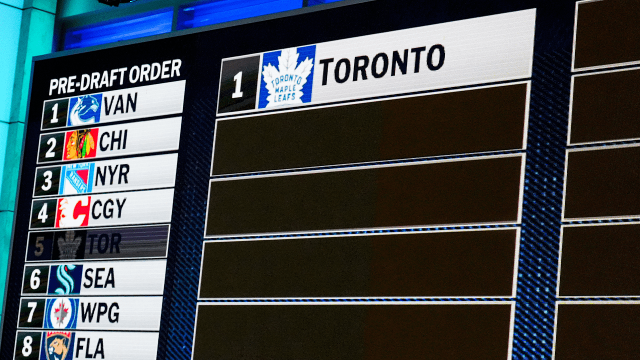 Leach talks No. 1 pick, planning for Draft with Maple Leafs on 'NHL Draft Class' podcast