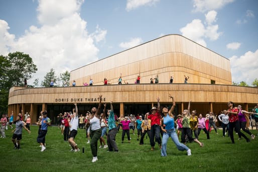 Doris Duke Theatre at Jacob’s Pillow in Becket, Massachusetts by Mecanoo and Marvel. Image credit: Cherylynn Tsushima, courtesy of Jacob’s Pillow