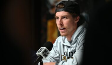 Marner, Andersen put friendship on hold with Golden Knights, Hurricanes in Stanley Cup Final