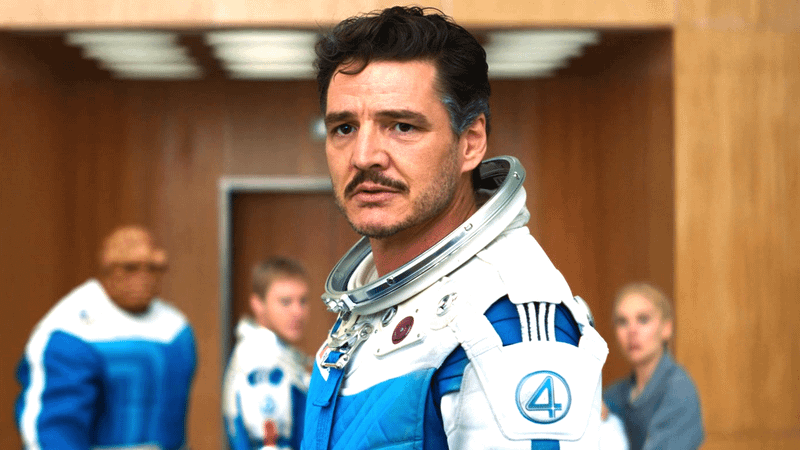 Pedro Pascal as Reed Richards.