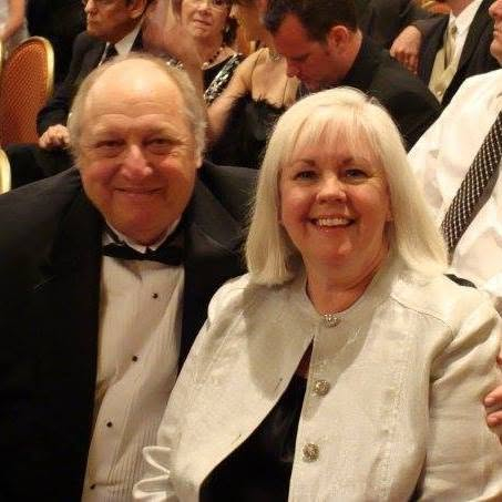 Paul Avery and his wife Sheila Avery smiling.