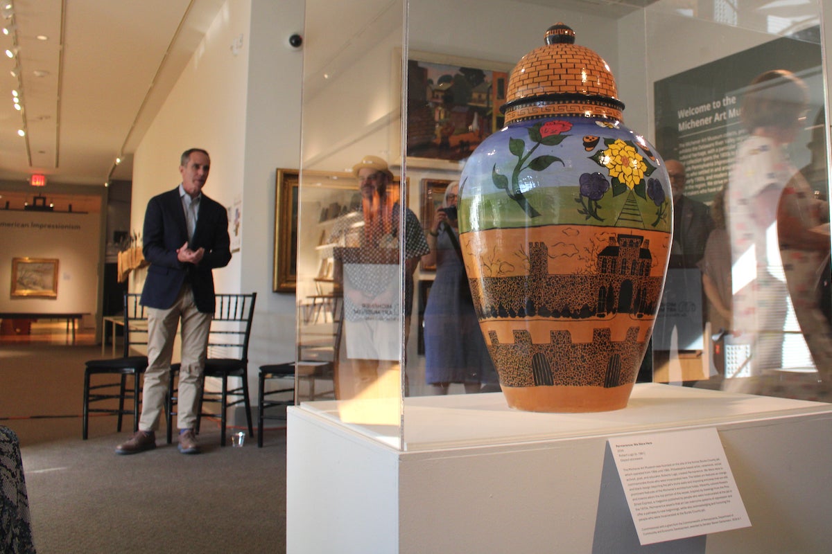 Doylestown museum unveils new piece by Roberto Lugo