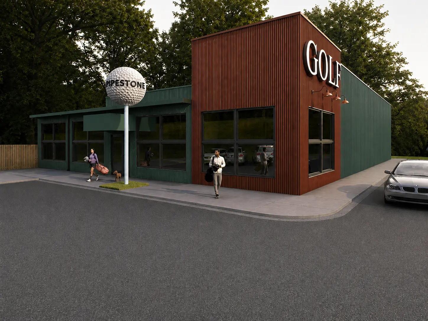 Pipestone Golf Stevensville rendering
