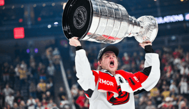 Blake 'emotional' celebrating Stanley Cup championship with dad