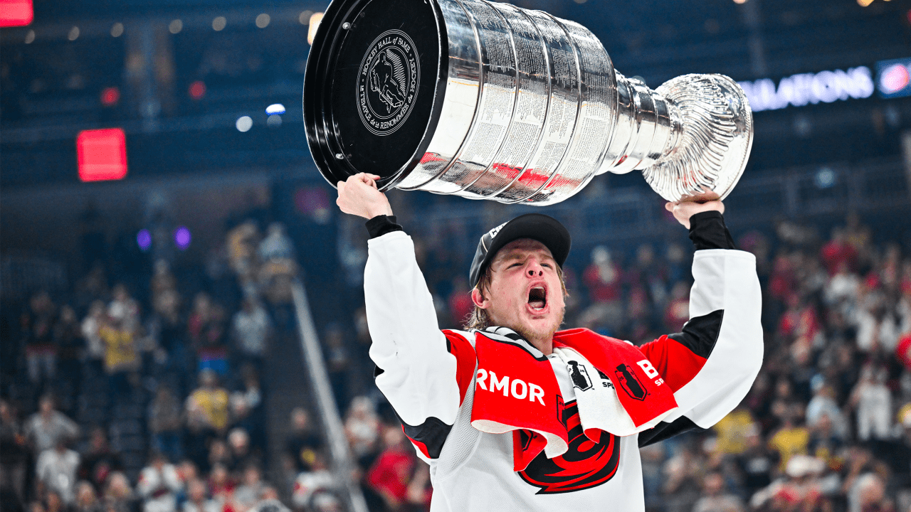 Blake 'emotional' celebrating Stanley Cup championship with dad