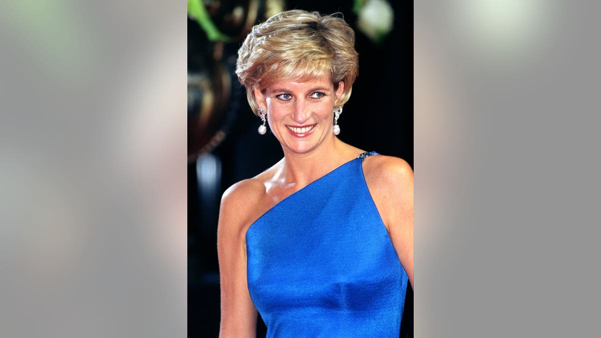 Diana Princess of Wales attending the Victor Chang Research Institute dinner dance in Sydney