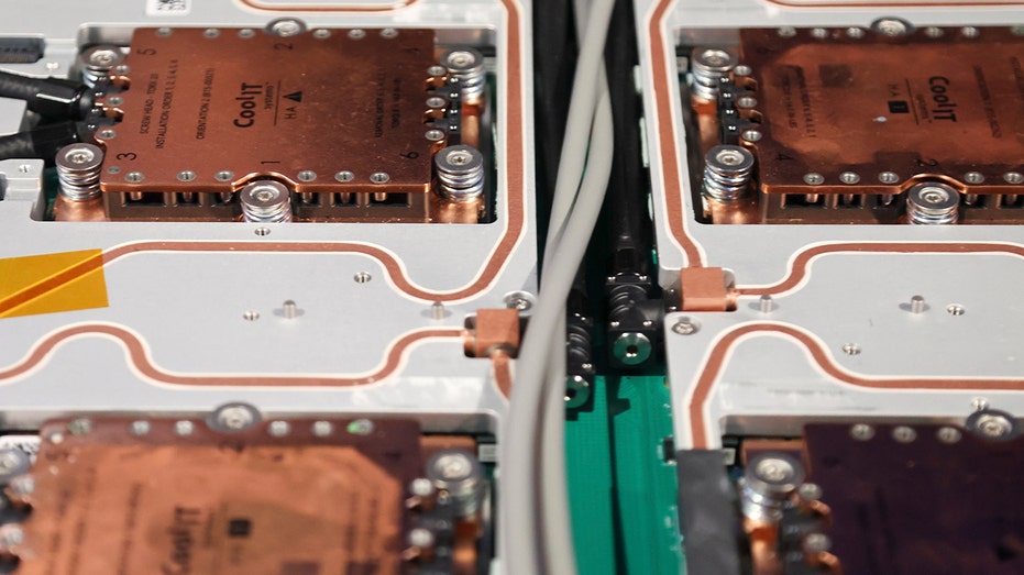 A computer blade for the Hewlett Packard Enterprise El Capitan supercomputer