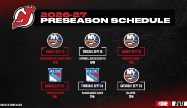Devils Release 2026 Preseason Schedule | RELEASE