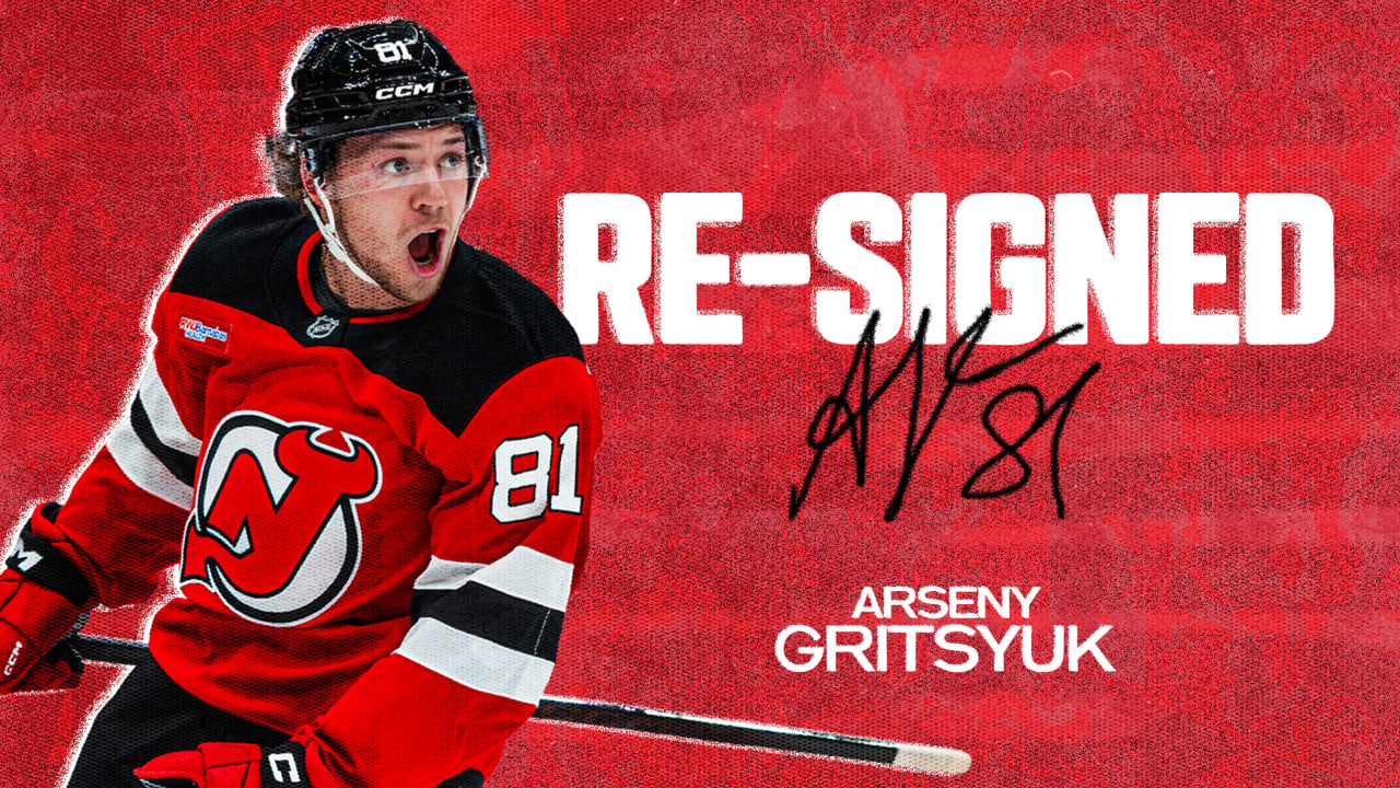 Gritsyuk Re-Ups with Devils | RELEASE