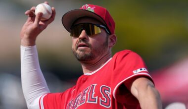 Angels' Trey Mancini plays 1st major league game since 2023