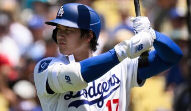 Shohei Ohtani not in Dodgers' lineup while away on paternity