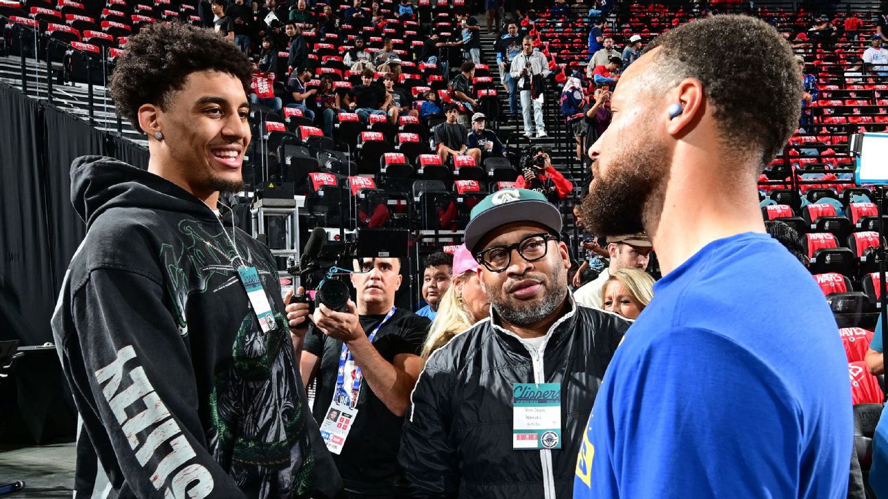 New Warrior Yaxel Lendeborg 'used to hate Steph Curry' as Kyrie fan
