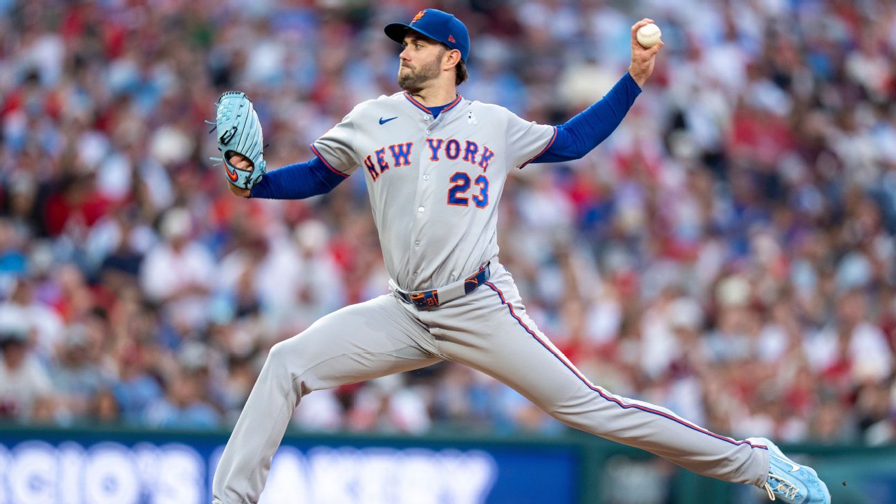 Cubs acquiring LHP David Peterson from Mets, sources say