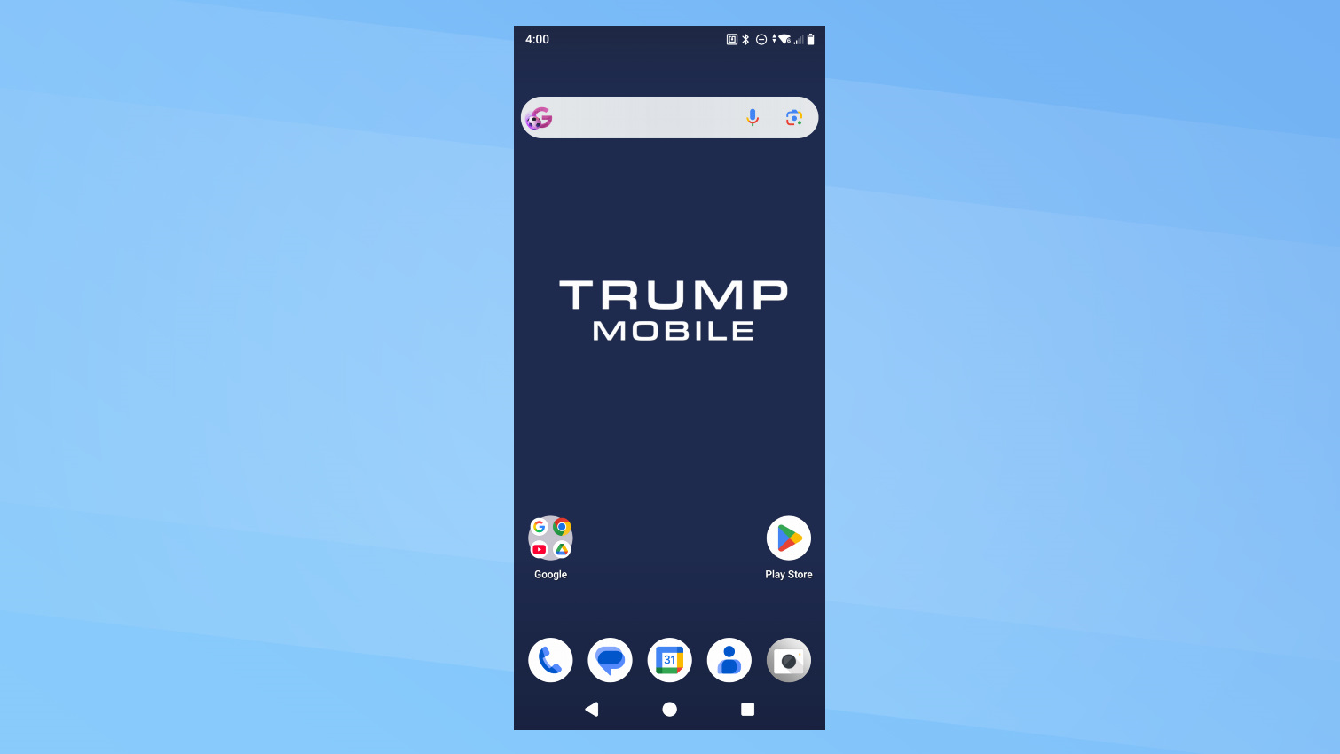 Trump Phone T1 wallpaper.