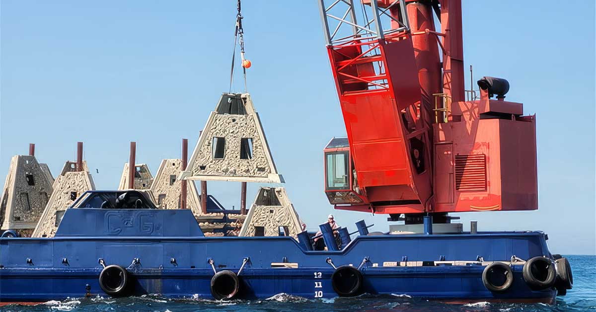 Escambia County Deploys 43 New Artificial Reefs : NorthEscambia.com