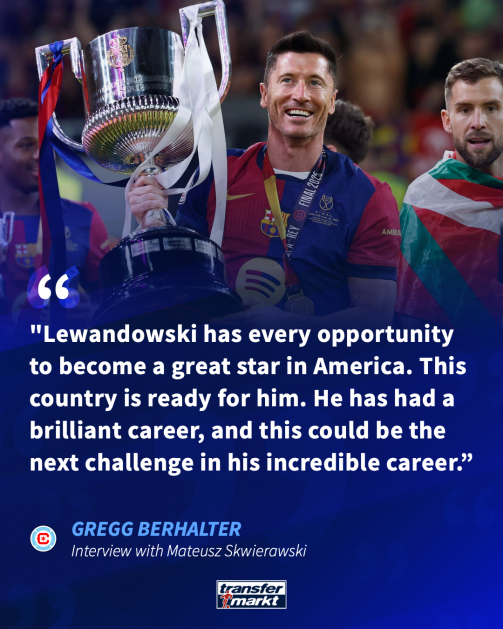 Gregg Berhalter on Robert Lewandowski to Chicago Fire Gregg Berhalter on Robert Lewandowski to Chicago Fire