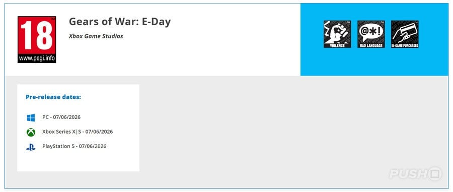 Rumour: Gears of War: E-Day Was Coming to PS5, Xbox Only Just Cancelled Port 2