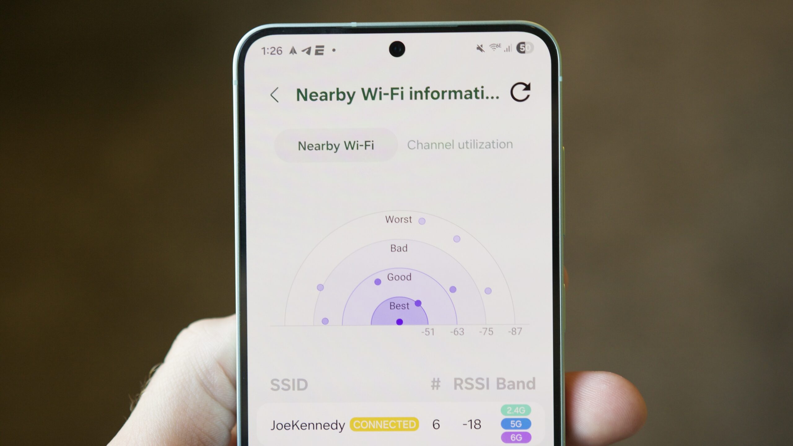 samsung connectivity labs nearby wifi info Wi-Fi information page in Samsung's Connectivity Labs.