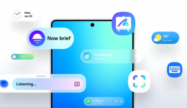 Samsung Galaxy feature icons