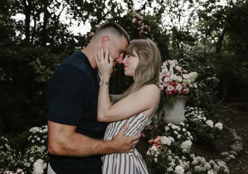 Travis Kelce and Taylor Swift posted news of their engagement to their Instagram accounts in August 2025.