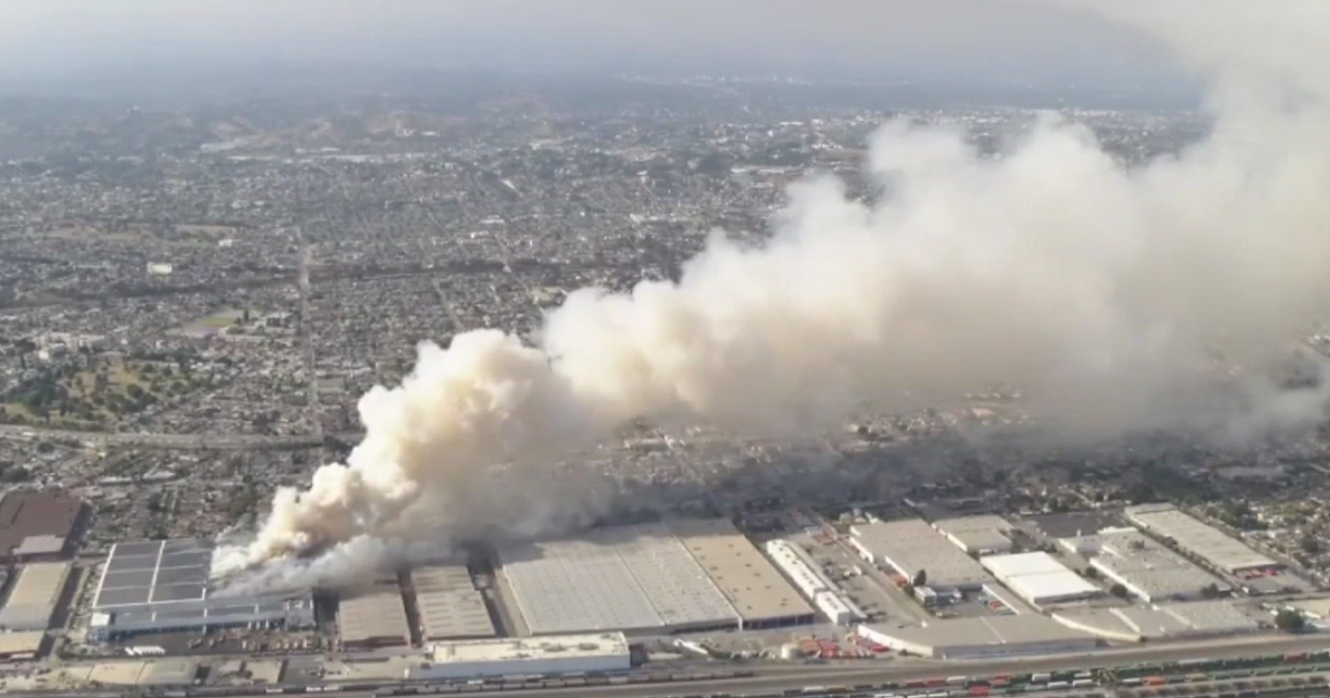 Los Angeles emergency declaration issued for Boyle Heights warehouse fire as blaze continues