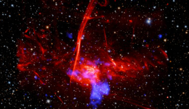 Astronomers may have uncovered a new supernova remnant in a star-forming region near the center of the Milky Way galaxy using data from Chandra and XMM-Newton. If confirmed, this would be one of the closest supernova remnants to the supermassive black hole in the Galactic Center. This image shows the region where the evidence was found, which contains X-rays from Chandra and XMM-Newton, radio data from the MeerKAT telescope in South Africa, and an optical image from the Pan-STARRS telescopes in Hawaii.