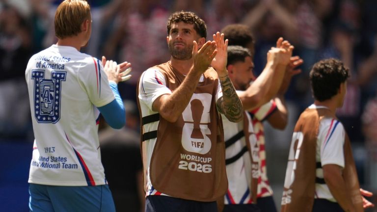 Christian Pulisic missed out due to injury