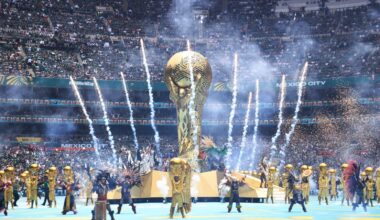 An opening ceremony took place at the FIFA World Cup