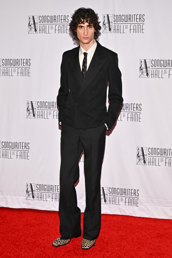 Sombr attends the 55th annual Songwriters Hall of Fame Induction and Awards Gala
