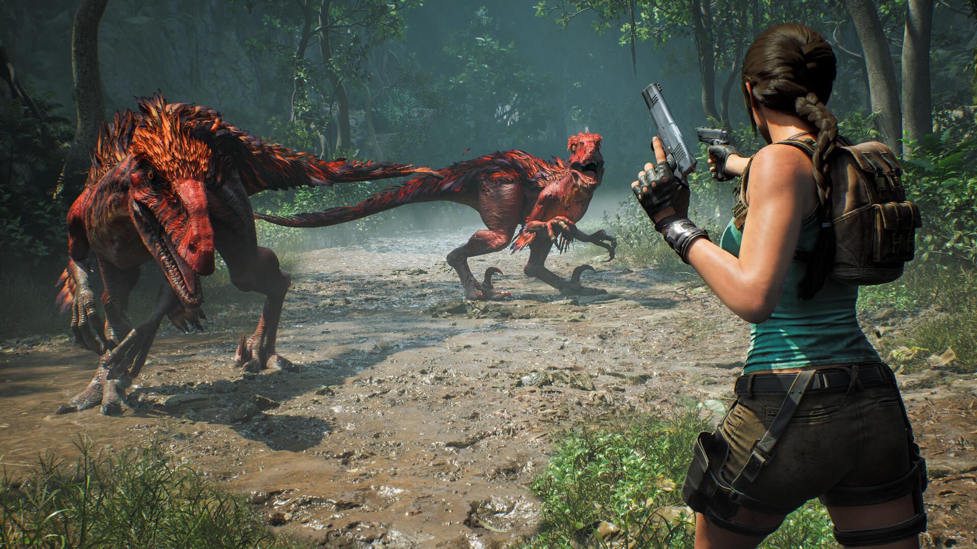 A screenshot from Tomb Raider: Legacy of Atlantis.