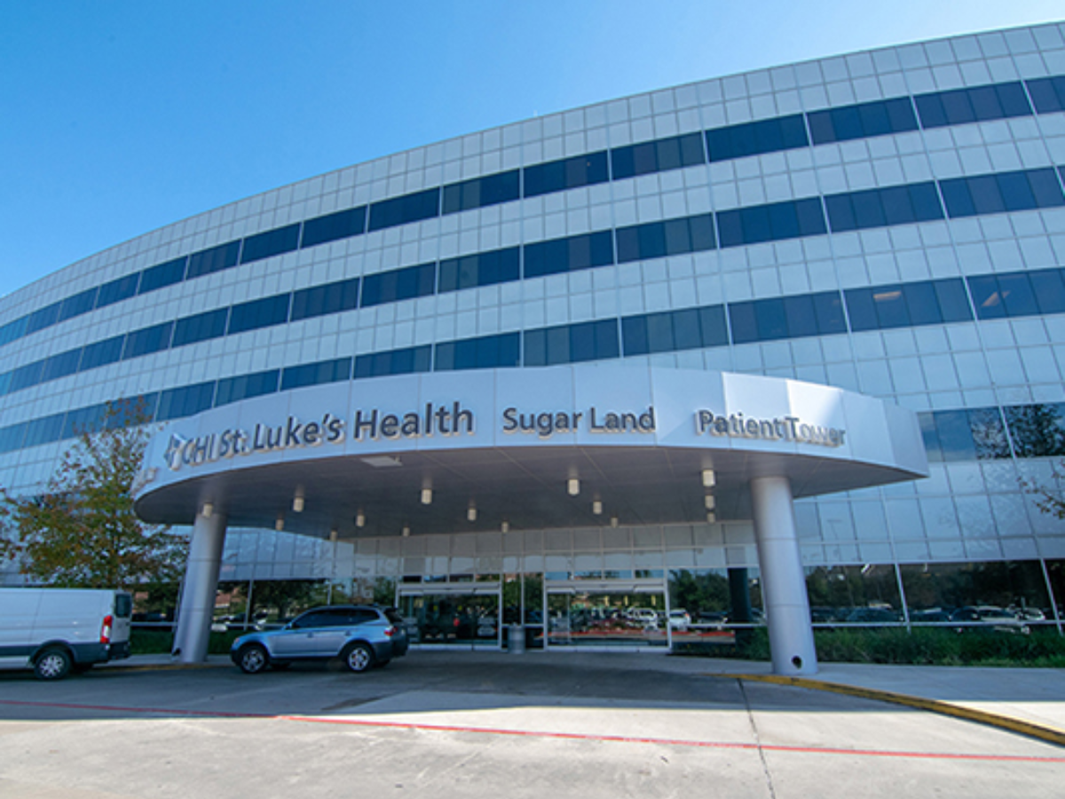 St. Luke's Health - Sugar Land Hospital| Image Credit: CommonSpirit Health St. Luke's Health - Sugar Land Hospital