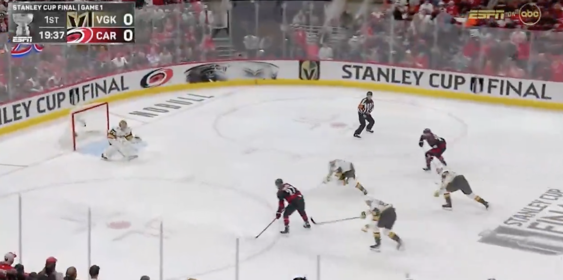 Stanley Cup Game 1 starts with no broadcast audio in Indianapolis